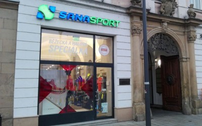 Predajňa v Olomouci